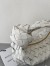 Bottega Veneta Jodie Mini Bag in White Intrecciato Patent Leather