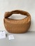 Bottega Veneta Jodie Teen Bag in Caramel Intrecciato Lambskin