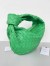 Bottega Veneta Jodie Teen Bag in Green Intrecciato Lambskin