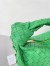 Bottega Veneta Jodie Teen Bag in Green Intrecciato Lambskin