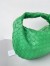 Bottega Veneta Jodie Teen Bag in Green Intrecciato Lambskin