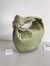 Bottega Veneta Jodie Teen Bag in Travertine Intrecciato Lambskin