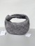 Bottega Veneta Jodie Teen Bag in Thunder Suede Calfskin