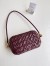 Bottega Veneta Knot On Strap In Barolo Foulard Intreccio Leather
