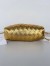 Bottega Veneta Mini Pouch with Strap in Gold Metallic Lambskin