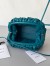 Bottega Veneta Mini Pouch with Strap in Mallard Intrecciato Lambskin