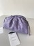 Bottega Veneta Mini Pouch with Strap in Wisteria Intrecciato Lambskin