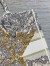 Dior Medium Book Tote Bag in Gold-Tone Dior Around the World Embroidery 
