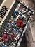 Dior Medium Book Tote Bag In Multicolor Mille Fleurs Embroidery