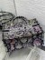 Dior Medium Book Tote Bag in Black Millefiori Unicorn Embroidery