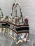Dior Medium Book Tote Bag In White Dior Petites Fleurs Embroidery