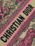 Dior Medium Dioriviera Book Tote in Raffia with Pink Toile de Jouy Sauvage Embroidery