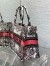 Dior Medium Book Tote Bag in Dior 4 Saisons Printemps Soleil Embroidery 