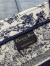 Dior Medium Book Tote Bag In Blue Toile De Jouy Embroidery