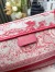 Dior Medium Dioriviera Book Tote in Pink Toile de Jouy Embroidery