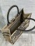 Dior Medium Book Tote Bag In Macro Toile de Jouy Tiger Embroidery 