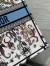 Dior Large Book Tote Bag in Multicolor Cabinet de Curiosites Embroidery 