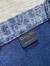 Dior Large Book Tote Bag in Blue Denim Oblique Jacquard 