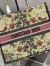 Dior Large Book Tote Bag In Multicolor Dior Flowers Embroidery