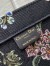 Dior Large Book Tote Bag In Black Dior Petites Fleurs Embroidery
