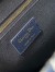 Dior Small Book Tote Bag with Strap in Toile de Jouy Reverse Embroidery and Blue Calfskin 