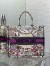 Dior Large Book Tote Bag in Dior 4 Saisons Été Soleil Embroidery 