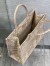 Dior Large Book Tote Bag In Pink Toile de Jouy Embroidery