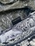 Dior Large Book Tote Bag In Blue Toile de Jouy Stripes Embroidery