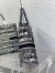 Dior Large Book Tote Bag In Blue Toile de Jouy Stripes Embroidery