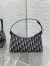 Dior 30 Montaigne Cigale Mini Bag in Blue Oblique Jacquard