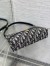 Dior 30 Montaigne Cigale Mini Bag in Blue Oblique Jacquard