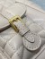 Dior Caro Small Backpack in Beige Macrocannage Lambskin