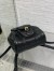Dior Caro Small Backpack in Black Macrocannage Lambskin