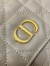 Dior Caro Medium Backpack in Beige Macrocannage Lambskin
