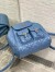 Dior Caro Medium Backpack in Blue Macrocannage Lambskin