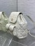Dior Caro Medium Backpack in White Macrocannage Lambskin
