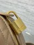 Dior Groove 25 Bag in Biscuit Macrocannage Calfskin