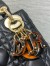 Dior Lady Dior Mini Bag with O-links in Black Cannage Lambskin