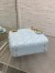 Dior Lady Dior Mini Bag with Chain in Pale Blue Cannage Lambskin