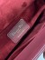 Dior Small Lady Dior My ABCDior Bag in Burgundy Lambskin
