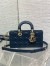 Dior Lady D-Joy Medium Bag in Navy Blue Cannage Lambskin