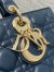 Dior Lady D-Joy Medium Bag in Navy Blue Cannage Lambskin