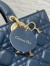 Dior Lady D-Joy Medium Bag in Navy Blue Cannage Lambskin