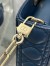 Dior Lady D-Joy Medium Bag in Navy Blue Cannage Lambskin