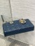 Dior Lady D-Joy Medium Bag in Navy Blue Cannage Lambskin