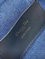 Dior 30 Montaigne Mini Vanity Case in Blue Denim Oblique Jacquard