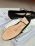 Dior Ballerina Strap Flats in Black Quilted Cannage Calfskin