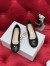 Dior Ballet Pumps in Black Quilted Cannage Calfskin