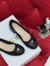 Dior Ballet Pumps in Black Quilted Cannage Calfskin