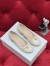 Dior Ballet Pumps in White Quilted Cannage Calfskin